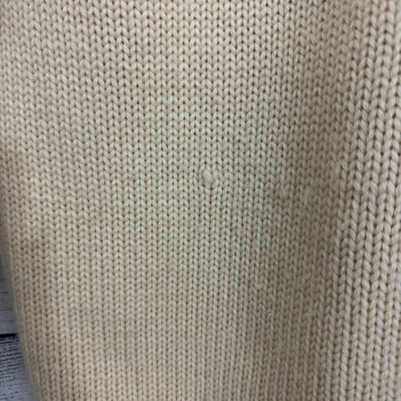 Unisex Vintage Wool Blend Cardigan With Pockets & Buttons Oversized Sweater - Picture 9 of 10